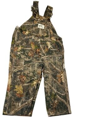Bass Pro Shops Brown & Green Camo Kids Overalls
9 - 12 months
